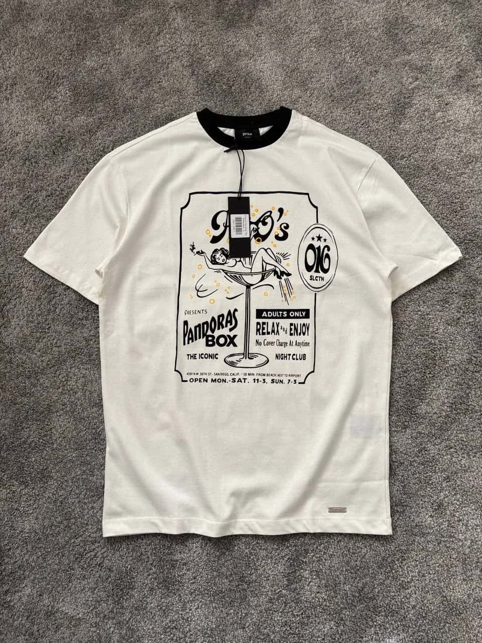 PSO Siyah Oversize Tshirt