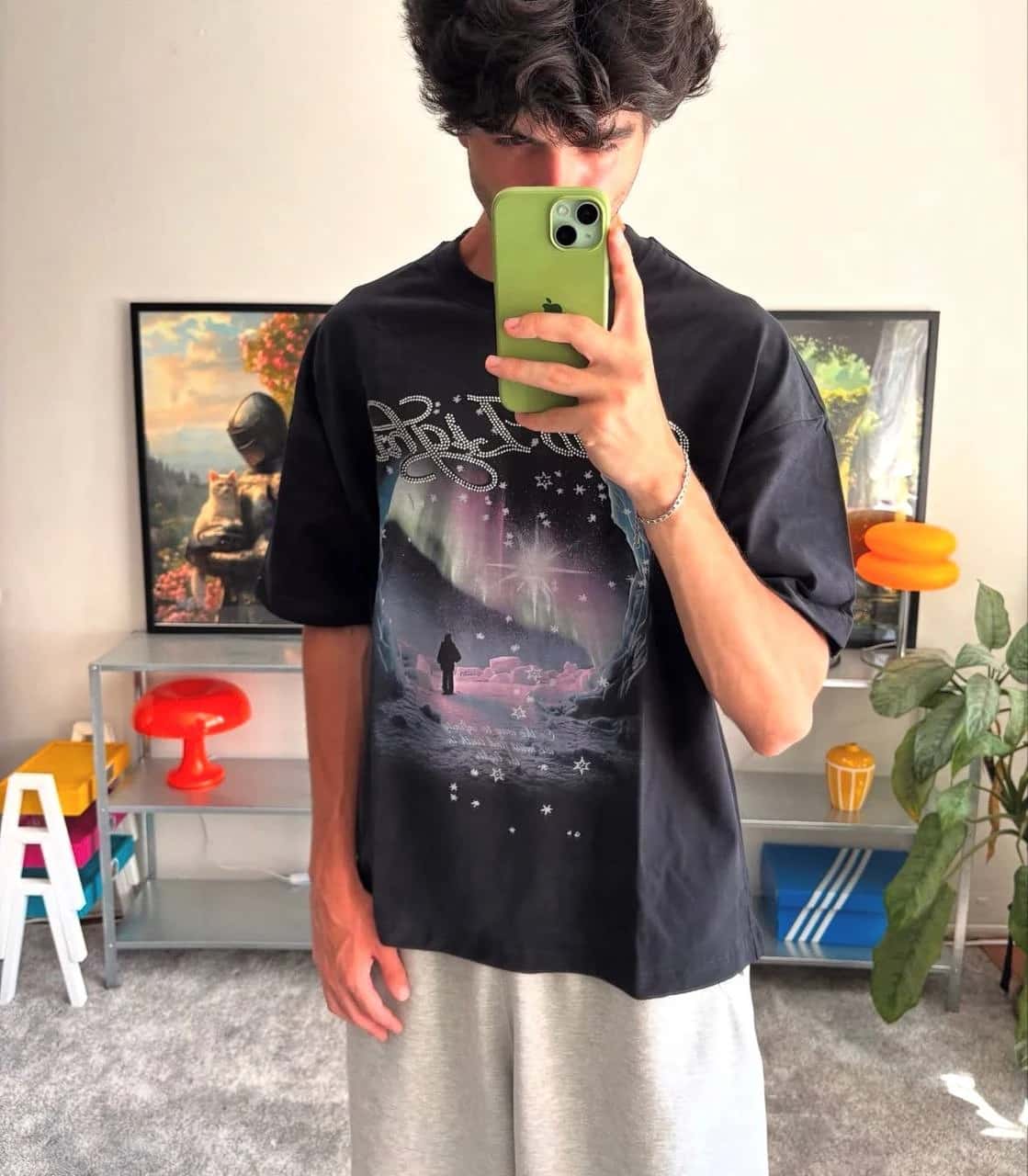 Kuzey Işığı Oversize Tshirt